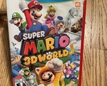 Super Mario 3D World Nintendo Wii U Complete CIB Disc Case and Manual - $8.96