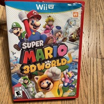 Super Mario 3D World Nintendo Wii U Complete CIB Disc Case and Manual - £7.05 GBP
