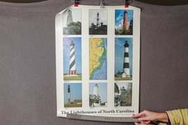 Lighthouses of North Carolina &amp; Virginia Vintage Photo Art Print Posters - £3.55 GBP