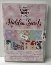 Hidden Secrets My Craft Studio Elite Pc CD-ROM - Backgrounds,Images,Sentiments - £11.99 GBP