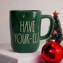 Rae Dunn HAVE YOUR-ELF A MERRY LITTLE CHRISTMAS Mug Home Holiday NEW - $25.95