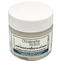 Christophe Robin Cleansing Purifying Scalp Scrub with Sea Salt Detox 1.35oz 40mL - £3.75 GBP