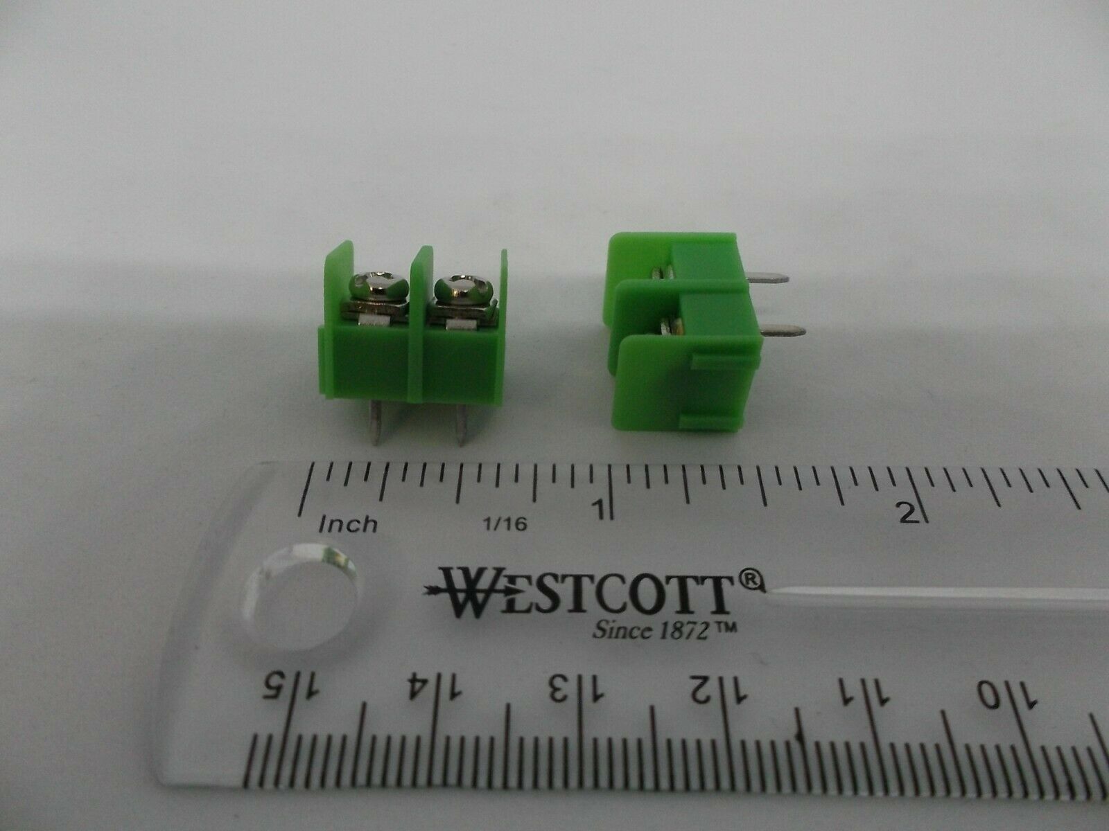 2 Pcs Pack KF7.62-2P Screws Cable Wire Terminal Block Connector Port Jack 2 Pins Item image 8