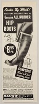 1946 Print Ad Converse Rod &amp; Reel Rubber Hip Sporting Boots Klein&#39;s Chicago,IL - £7.30 GBP