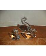 Crystal Glass Swan Family - €34,08 EUR