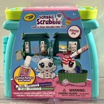 Crayola Scibble Scrubbies Pets Scented Spa playset NEW - £10.02 GBP
