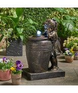 Esperanza Fountain: Outdoor Water Feature with Light - $3,179.40 MXN
