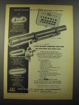 1949 Leupold Pioneer Scope Ad - A scope and mount combination tailor-made - £14.54 GBP