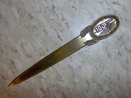 Antique Letter Opener American Dental Association Compliments of Ritter ... - $3,557.04 MXN