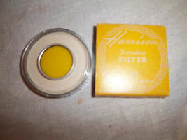 vintage Harrison duraline filter color control yellow 3 no 2-v with box and case - £3.92 GBP