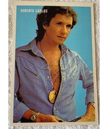 ⭕VTG card pocket calendar 1986 ROBERTO CARLOS  Portugal group music singer - $82.78 MXN
