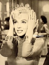 Marilyn Monroe Beautiful Princess with A Jeweled Tiara 2-sided print RARE Photo! - $9.89