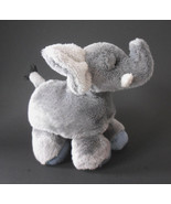 Mary Meyer Elephant Plush Stuffed Bean Bag Gray Blue  4&quot; - $26.73 CAD