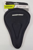 W) Nishiki Gel Bike Seat Cover Riding Accessory Black - $14.84