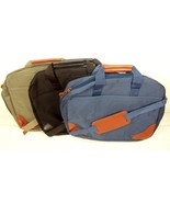 Canvas Briefcase w/Shoulder Strap ~ 100% Cotton ~ Choice Of 3 Colors ~ C... - $284.15 MXN
