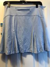 NWT Ladies G LIFESTYLE LIGHT BLUE GOLF TENNIS FLOUNCE FLARE SKORT Size XS image 2