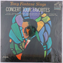 Tony Fontane – Sings Concert Tour Favorites - 1964 Mono LP Vinyl Record ... - $17.83
