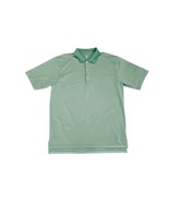 Turtleson Tour Performance Polo Shirt Men&#39;s Golf Mint Green  Size L - $26.05 CAD