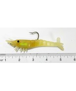 Bulk Quantity of 12 Artificial Shrimp Glow with Hook New Old Stock 4-1/4&quot; - $17.89 CAD