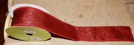 Christmas Craft Ribbon 2 1/2&quot; x 18 ft &amp; 7/8&quot; x 12 ft You Choose The Type... - $1.39