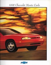 1998 Chevrolet MONTE CARLO brochure catalog 98 LS Z34 Chevy - £6.41 GBP