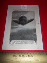 Home Treasure Decor 1918 Zepplin Destroyed Aviation Transportation Pictu... - $9.49