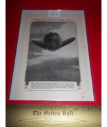 Home Treasure Decor 1918 Zepplin Destroyed Aviation Transportation Pictu... - $180.37 MXN