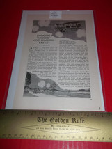 Home Treasure 1918 World War Air Battle Aviation Transportation Picture ... - $180.65 MXN