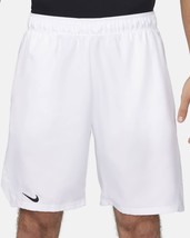 Nike men&#39;s dri fit victory 9&quot; short White/Black - $41.00
