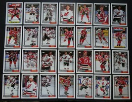 1992-93 Topps New Jersey Devils Team Set of 28 Hockey Cards - £4.00 GBP