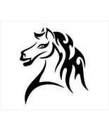Horse Vinyl Sticker, wall car door gate sign decor - $100.32 MXN