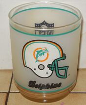 Coffee Cup Glass Miami Dolphins - $5.91