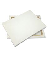 2 Pieces 11x14" Artist Canvases Pre-Stretched Cotton Duck Double Acrylic... - $14.99