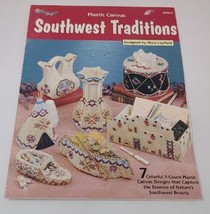 Southwest Traditions Plastic Canvas Pattern Book Native Wedding Vase Moc... - £13.44 GBP