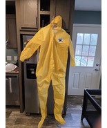 Lakeland ChemMAX Collared Coveralls Disposable Yellow XXL C1S417Y zip up... - $6.92