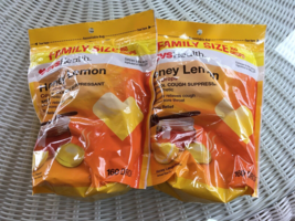 Lot of 2 Honey Lemon Menthol Cough Drops 160 Per Bag- 320 Total Exp 2025 - £13.51 GBP