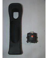 Nintendo Wii - OEM Motion Plus Adapter (Black) with Remote Silicone Sleeve - $27.41 CAD