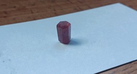 Faceted Freeform Ruby Cabochon, .5g Genuine Ruby Cabochon Natural 9x6x5mm - £5.33 GBP