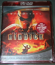 Hd Dvd   Unrated Director&#39;s Cut   Vin Diesel   The Chronicles Of Riddick - $25.00