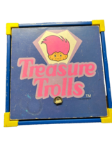 Vintage Treasure Trolls Toy Box Storage Cube ACE Novelty 1992 - £56.36 GBP