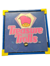 Vintage Treasure Trolls Toy Box Storage Cube ACE Novelty 1992 - £55.35 GBP