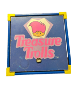 Vintage Treasure Trolls Toy Box Storage Cube ACE Novelty 1992 - £55.27 GBP