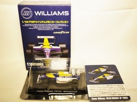AOSHIMA Miniature Car Collection 1/64 Canon Williams Renault Team GOODYEAR Fo... - £21.20 GBP