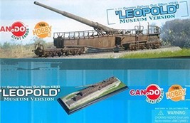 1/144 Doyusha Can Do Grant Armor Wwii Germany Railway Gun 28cm K5 E Leopold Fig... - £122.14 GBP