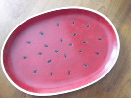 Watermelon wooden tray - $12.00