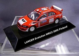 1/64 Cm's Rally Car Collection SS7 Mitsubishi Lancer Evolution WRC2 Finland 2002 - $39.19