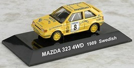 1/64 Japan CM&#39;s Rally Car Collection SS15 MAZDA 323 4WD No. 8 Swedish 1989 - $39.99