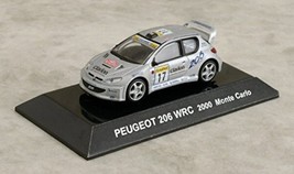 1/64 CM&#39;s Rally Car Collection SS8.5 PEUGEOT 206 WRC No 17 2000 Monte Ca... - $29.69