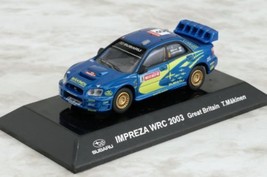 1/64 Japan Cm's Rally Car Collection SS10 Subaru Impreza Wrc Great Britain 2003 - $24.59