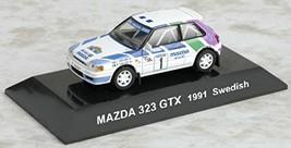 1/64 Japan CM's Rally Car Collection SS15 MAZDA 323 4WD GTX No. 1 Swedish 1991 - $23.99